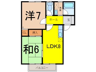 相馬駅 徒歩24分 1階の物件間取画像